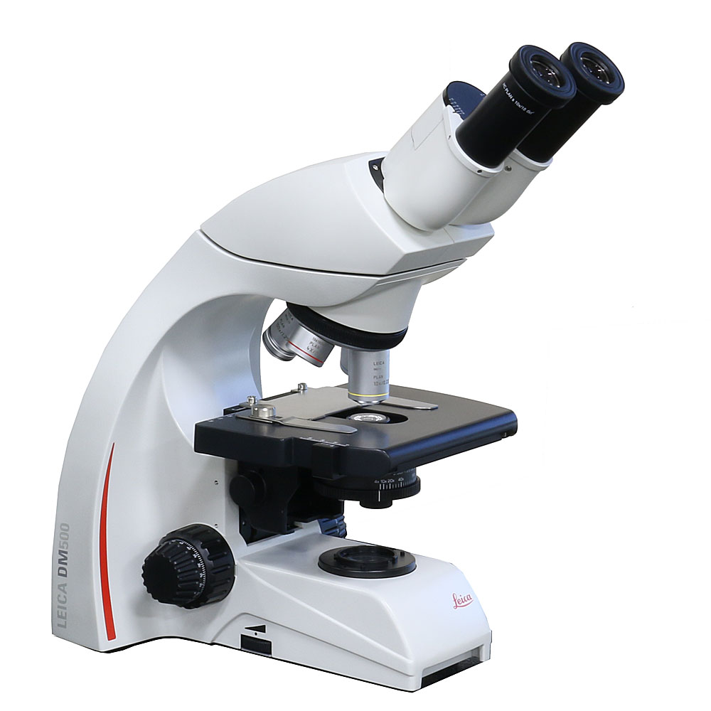 Leica DM500 Binocular Microscope – Martin Microscope