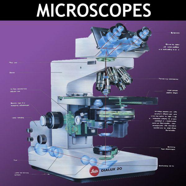 Le Compendium - Martin's type drum microscope - Grand microscope à tambour  type Martin - English Drum Microscope - Microscope anglais - Le Compendium 